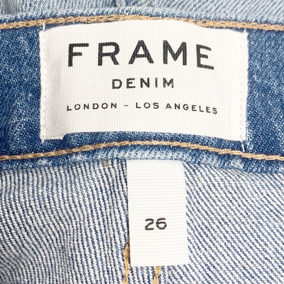 Frame Le Cuttoff Shredded Shorts 26 - Picture 7 of 11